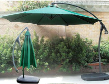 aluminium outdoor banana umbrella