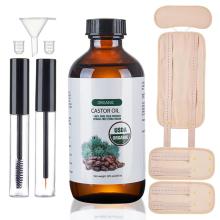 Cold Pressed Castor Oil for Body Massage Hair Nails