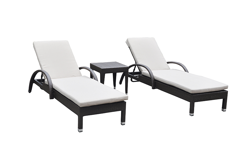 Outdoor SGS PE Rattan Beach Chair