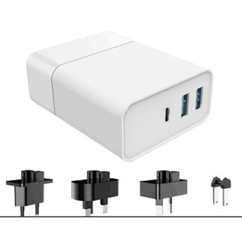 48W 3 Ports Quick Charge3.0 ที่ชาร์จ USB แบบติดผนัง