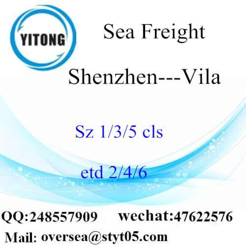 Shenzhen Port LCL Consolidatie naar Vila