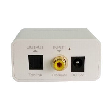 Coaxial to Optical/Toslink Digital Audio Converter