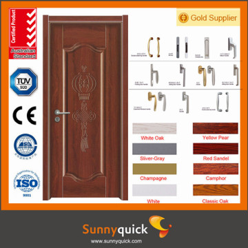 Solid Wood Material and Finished Surface Finishing solid wood door
