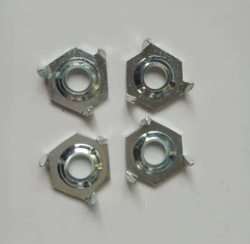 Carbon steel stamping Three spines dog tooth washer