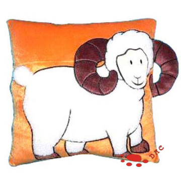 plush cartoon sheep cushion