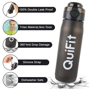 BPA Free Tritan Plastic Flavor Pod Water Bottles 750ml