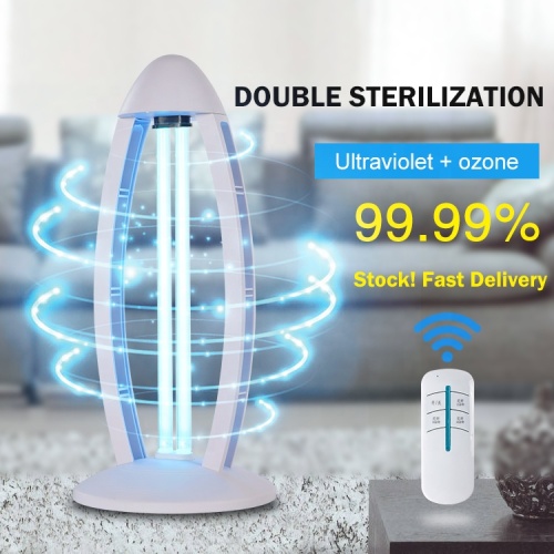 UVC esterilización 36w lámpara de desinfección de ozono