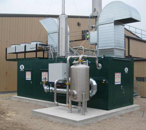 Container type Standby 220v 500kw gas generator with Cummins engine