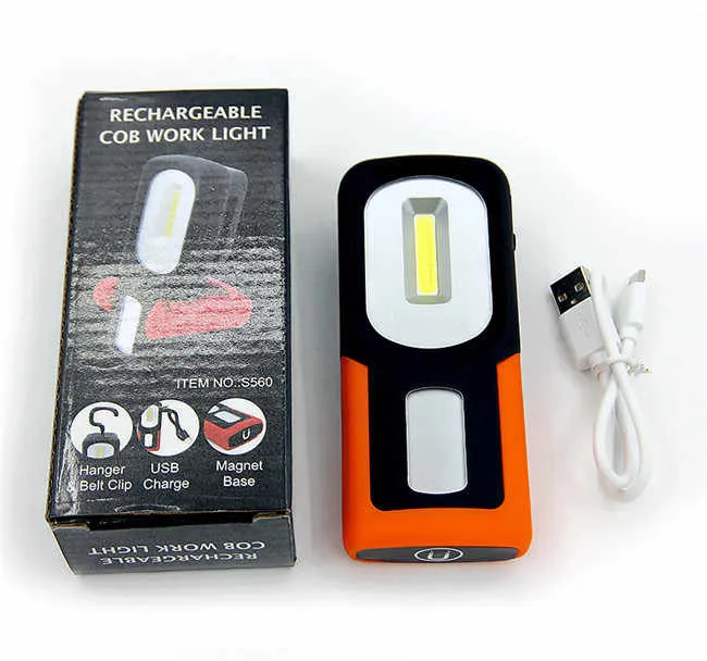 Versatile USB Rechargeable Work Light with Strong Magnet