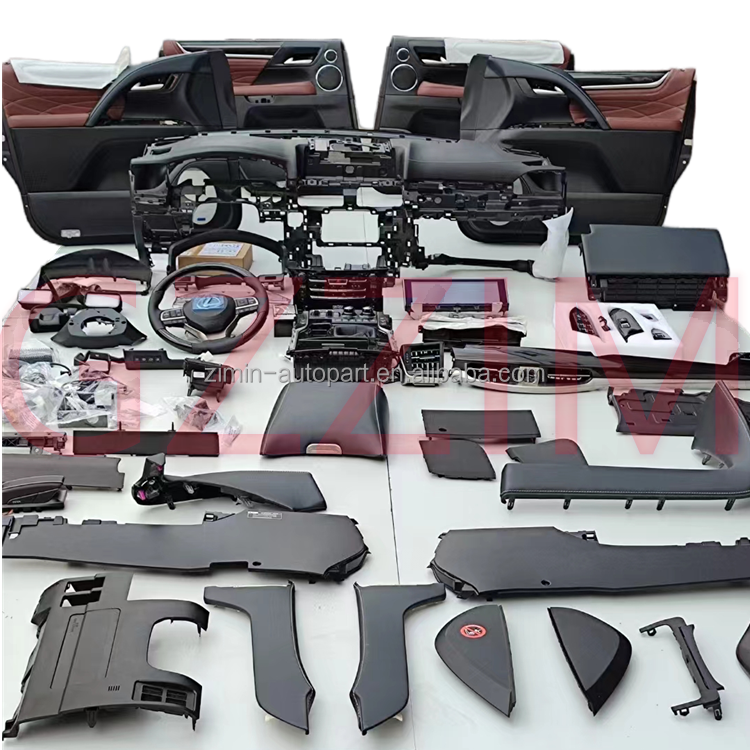 Car Auto Interior Accessories Upgrade Kit Automotive Interior Parts  For LX570 2016 upgrade to 2021