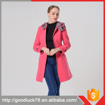 Wholesale Women Long Sleeve Winter Coat Long Sleeve Women Coat