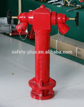 4" 2 way ground pillar fire hydrant