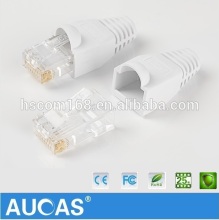 Shielded cat5e cable 8P8C rj45 jack connector modular plug for network