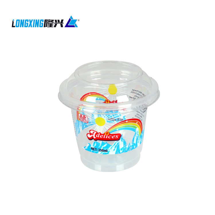 customize shaved ice cream cup / PP ice cream cup