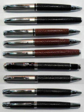 Leather pen