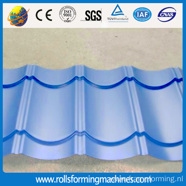 Glazed Tile Steel Roofing Sheet Machine