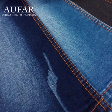 Stretch Coated Cotton Denim Fabric Denim For Jeans