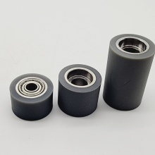 Customized Flat polyurethane pulley wheel coated rollers