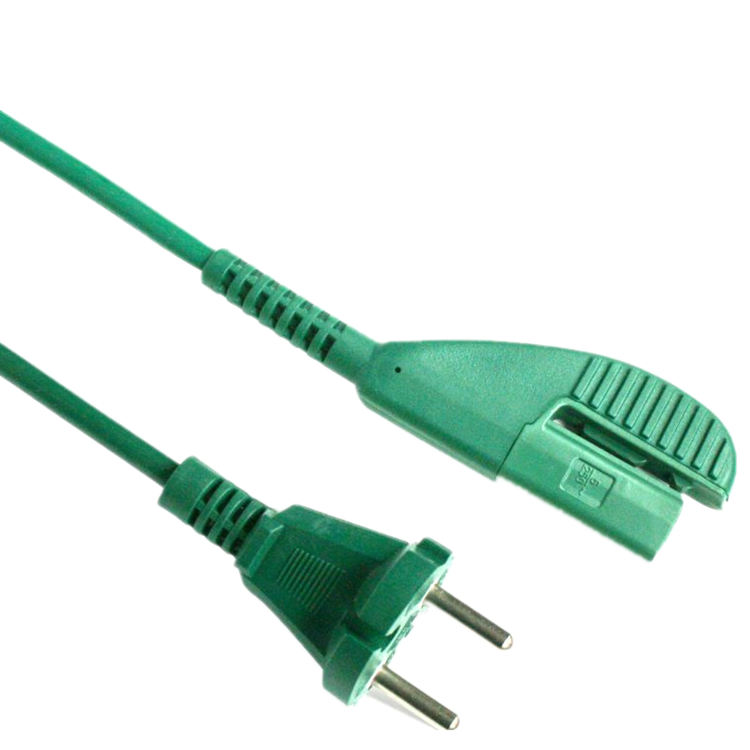 Demark 3 pin 2 pin Power cords extension plug cord 10A 250v