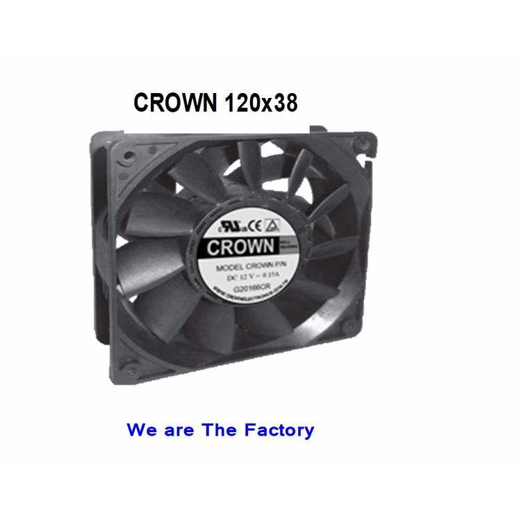 Factory Direct Supply 12v 24v 48v Cooling Fan 120x120x38mm Dc Fan