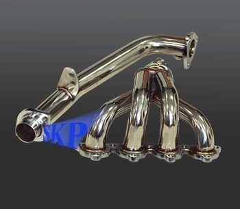 Exhaust Headers For Civic Integra D15 D16 SOHC VTEC CRX GLi EG EK 4-1 VTI (Fits:Honda Civic)