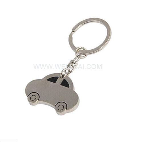 Wholesale Metal Car Shaped Keychain for Anniversary Souvenir