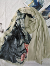 silk and cashmere shawl