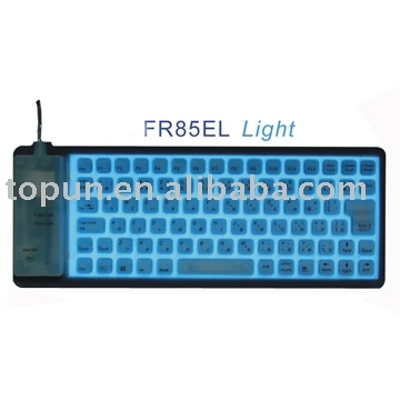 flexible silicon keyboard , computer peripheral , silicon keyboard