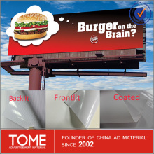 PVC matte frontlit/backlit flex banner rolls, flex printing vinyl