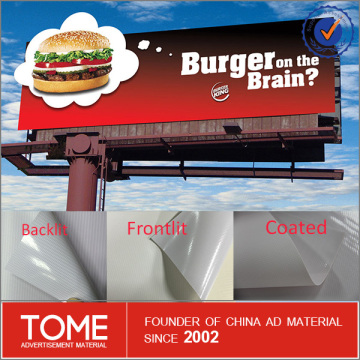 PVC matte frontlit/backlit flex banner rolls, flex printing vinyl