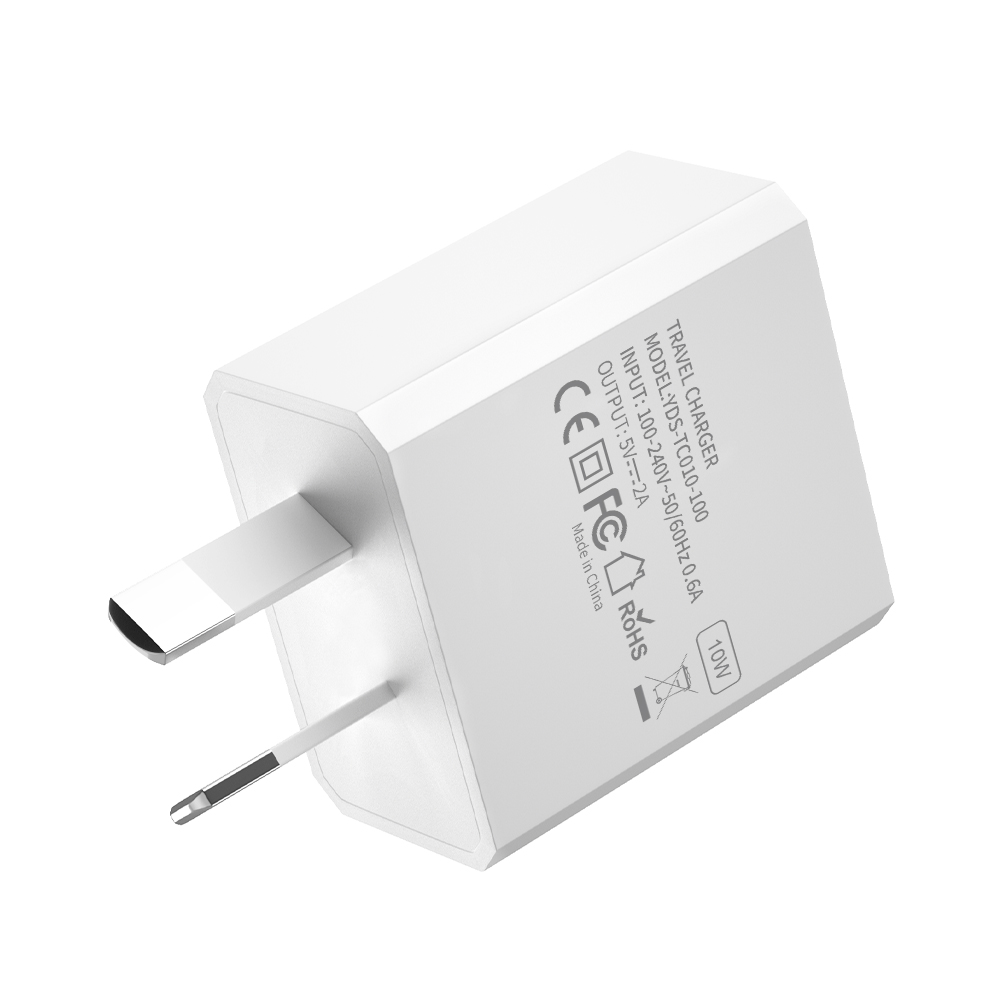 شاحن الهاتف المحمول خرج 10W5V2A شاحن الجدار USB