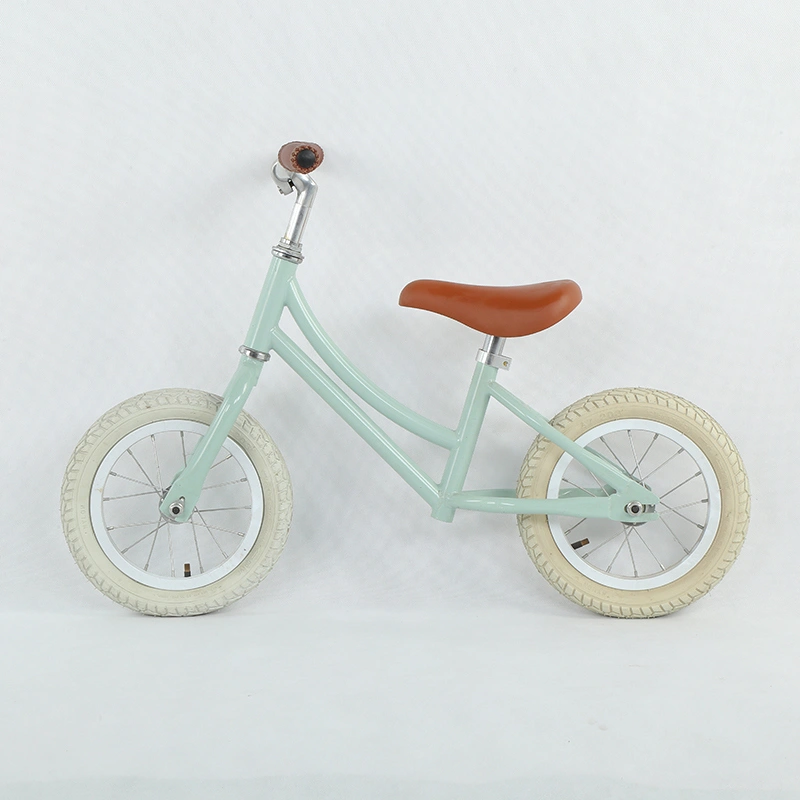 Kid Bicycle Boys Vintage Balance Bike Run Bike