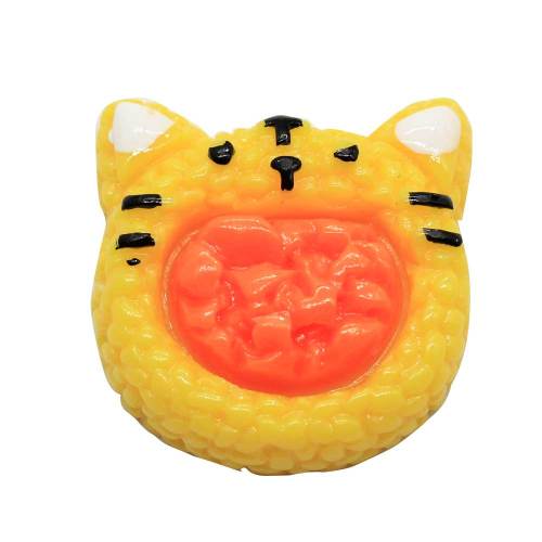 Mélanger les Styles dessin animé Animal boule de riz Flatback résine perle Kawaii riz nourriture Cabochon enfants jouer accessoires de cuisine bricolage Art déco