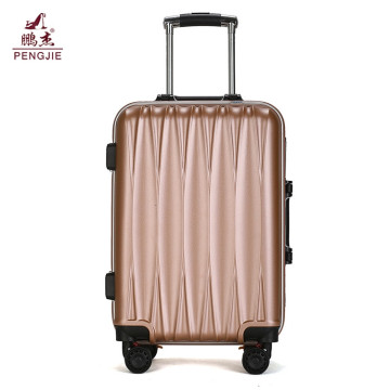 100% Polycarbonate shell strong hard travel luggage