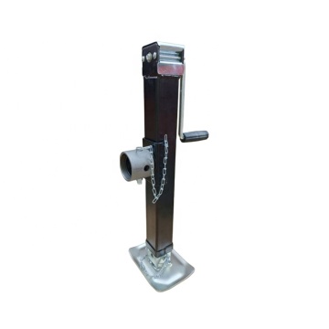 7000lbs 15" Side Wind Trailer Jack Drop Leg Square Trailer Jack Stand for Trailer Camper Caravan