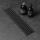 Doudeur de douche de 12 pouces linéaire noir drain de plancher rectangulaire avec accessoires de motif de trou carré de motif de motif de tronquée amovible Sus304 stai
