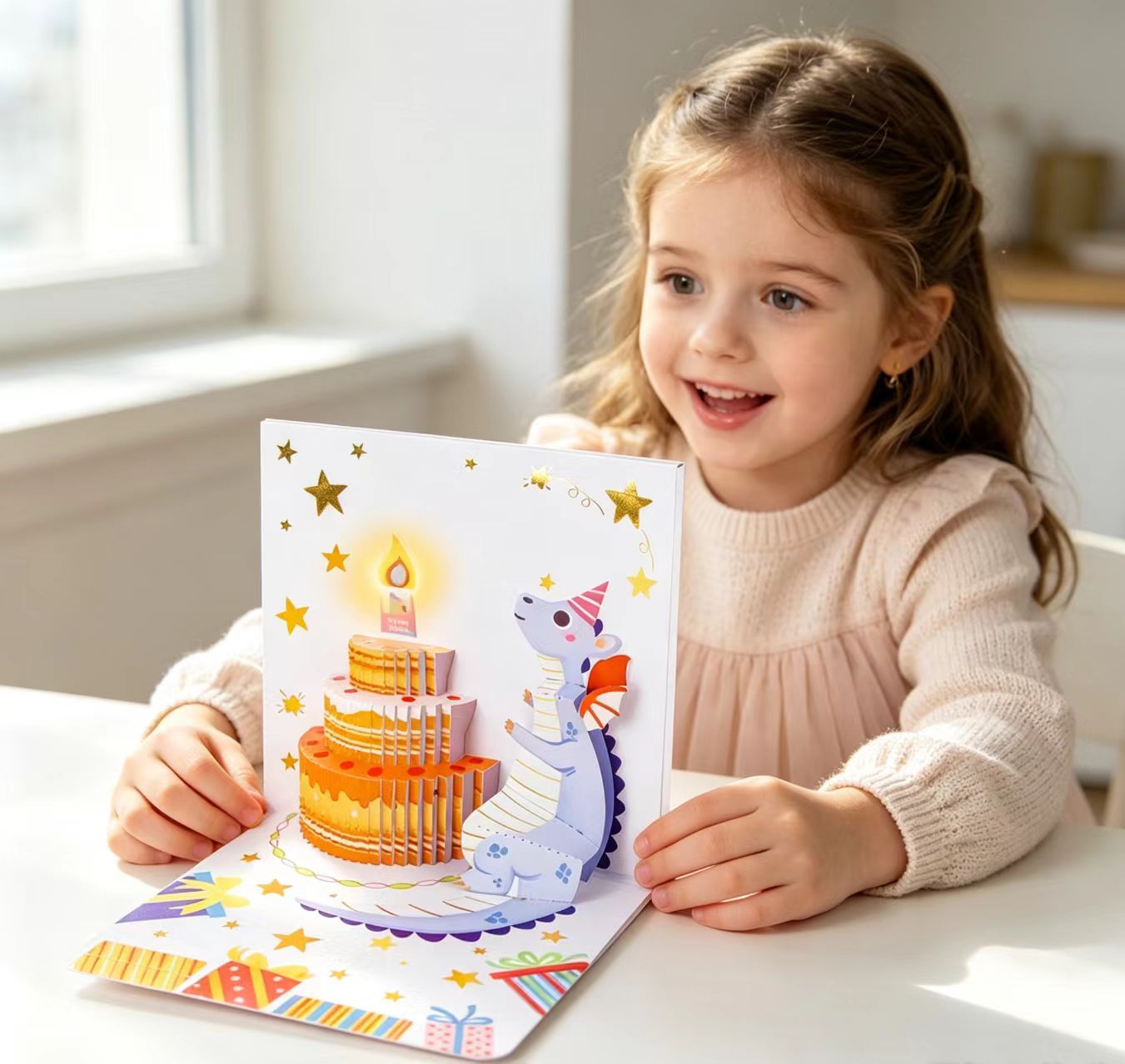 3D wyskakujące kartki urodzinowe z życzeniami 3d pop up birthday greeting cards
