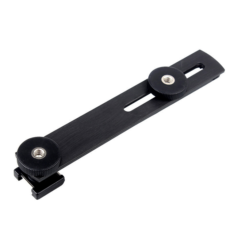 Sliding Flash Hot Shoe Bracket 