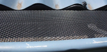 Aluminuim gutter mesh