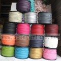 3MM Flat PU Leather Suede Cord For DIY Jewelry Making