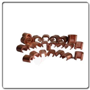 100% Pure Copper C clamp/earth connector for sales promotion/ copper wire clamp