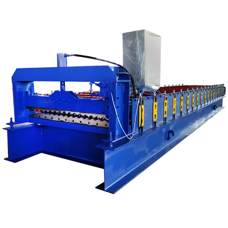 Galvanized corrugated sheet making machine forming roofing sheets roll