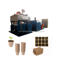 2024 Fully Automatic Biodegradable Peat Pot/Flower Cup Making Machine