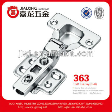 drawer two sections strength door hinge 363