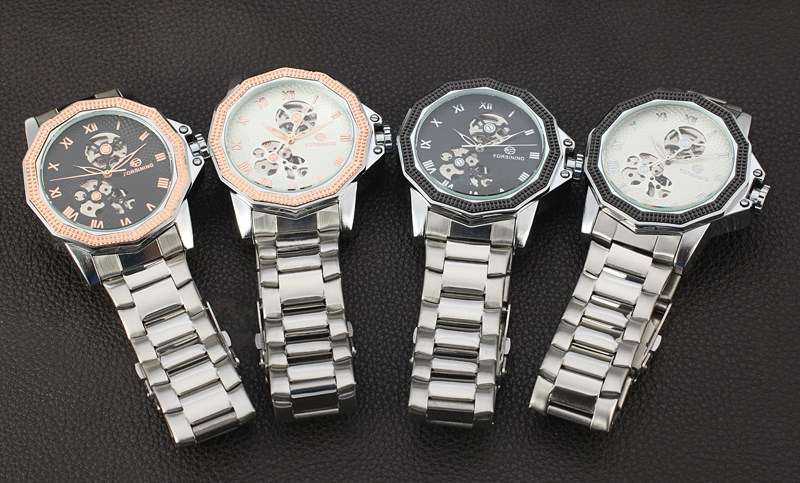 Automatic OEM/ODM All Stainless steel Watches Men