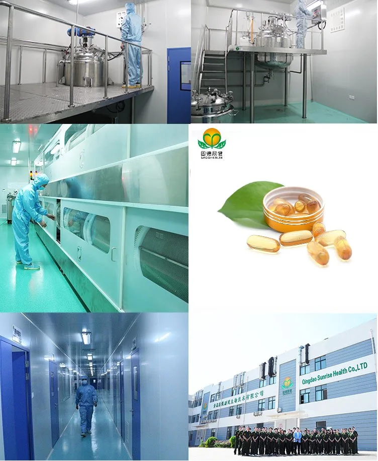 OEM Factory GMP Certificated Evening Primrose Oil Softgel Capsule