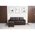 Modern European Style Leather L Shape Sofa