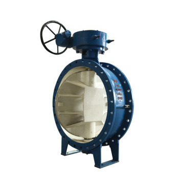 Double offset globoid method Butterfly valve