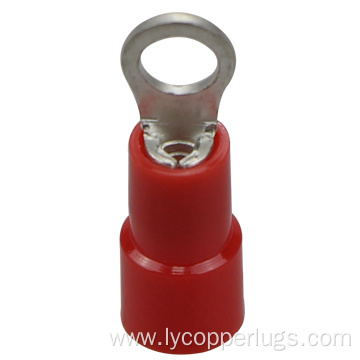 Insulated Ring Cord End Copper Cable Terminal Lug