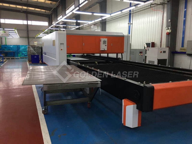 fiber laser cutting machine pallet changer